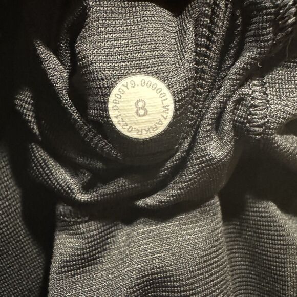 Lululemon Hotty Hot Short II Lined Running Workout 2.5 in Black W7ARKR Women 8 - Picture 5 of 7